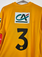 CAMISETA DE FÚTBOL COPA DE FRANCIA MATCH WORN NÚMERO 3 (L)