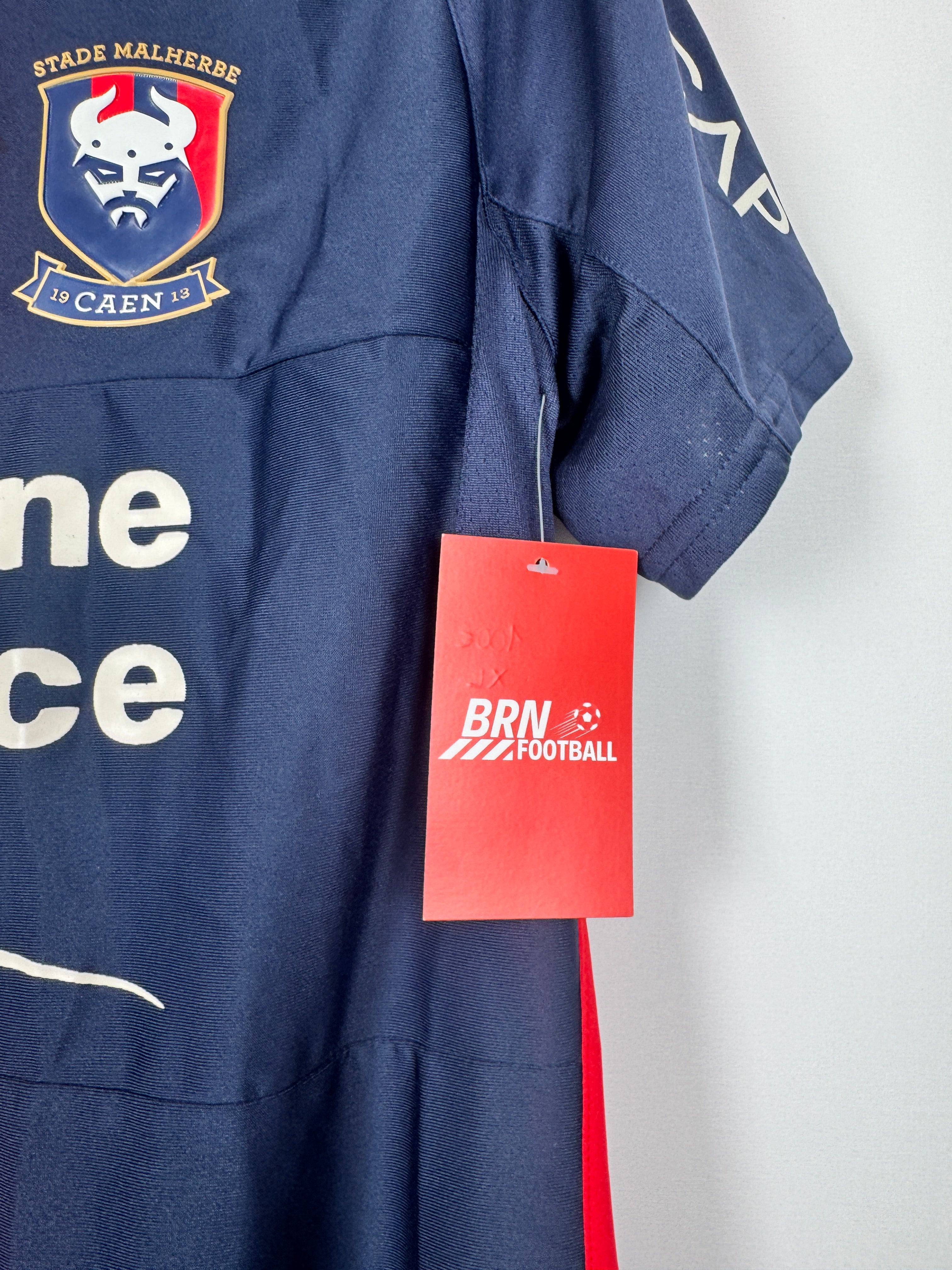CAEN FOOTBALL JERSEY 2017/2018 HOME SIGNED (XL)