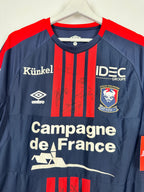 CAEN FOOTBALL JERSEY 2017/2018 HOME SIGNED (XL)