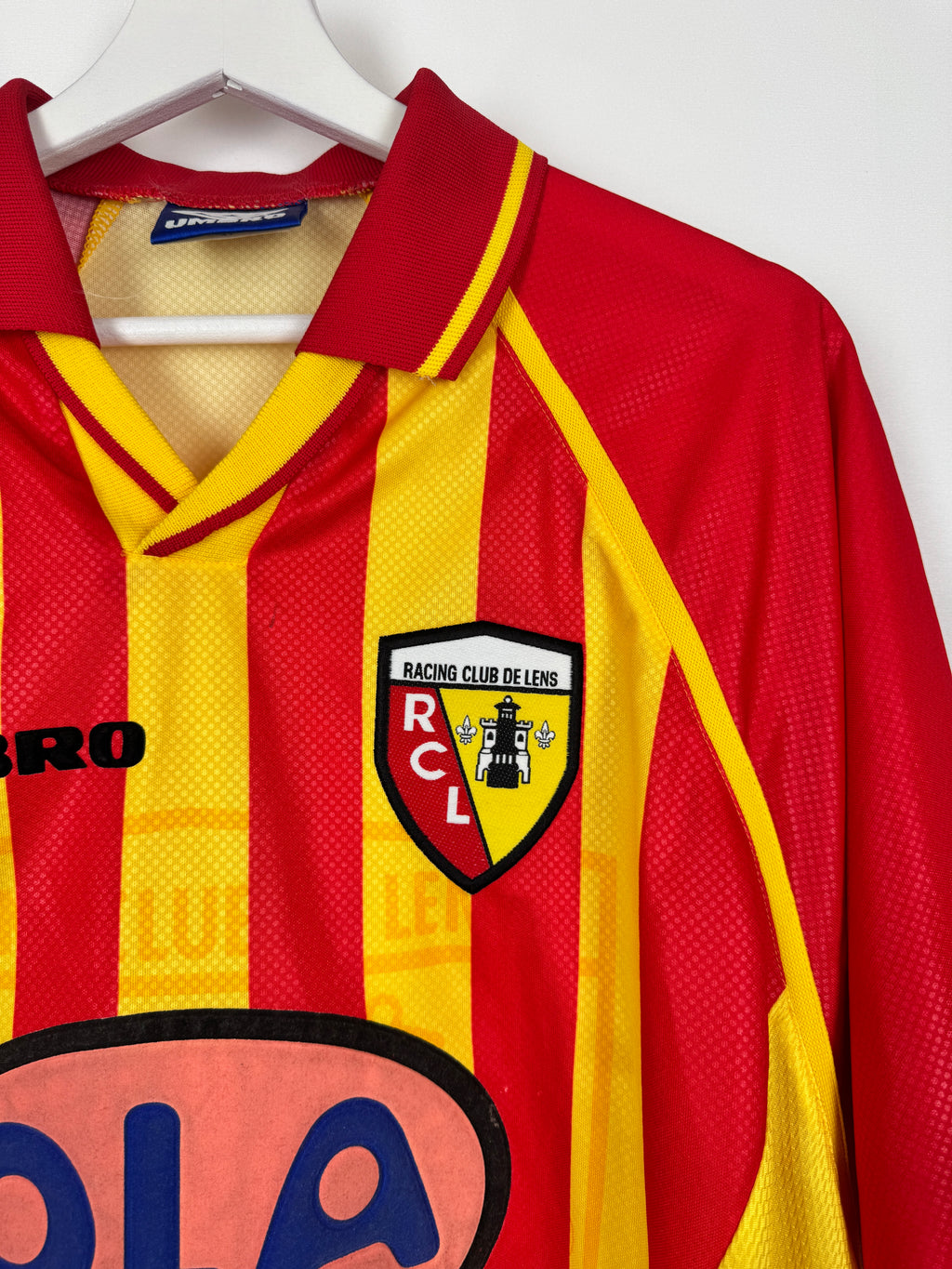 FOOTBALL SHIRT LENS 1998/1999 HOME (XL)