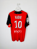 STADE RENNAIS FOOTBALL SHIRT 2013/2014 HOME MATCH WORN SHIRT - KADIR #10 (XL)