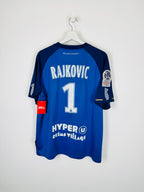 STADE DE REIMS 2019/2020 MATCH WORN FOOTBALL SHIRT - RAJKOVIC #1 (XL)
