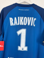 STADE DE REIMS 2019/2020 MATCH WORN FOOTBALL SHIRT - RAJKOVIC #1 (XL)