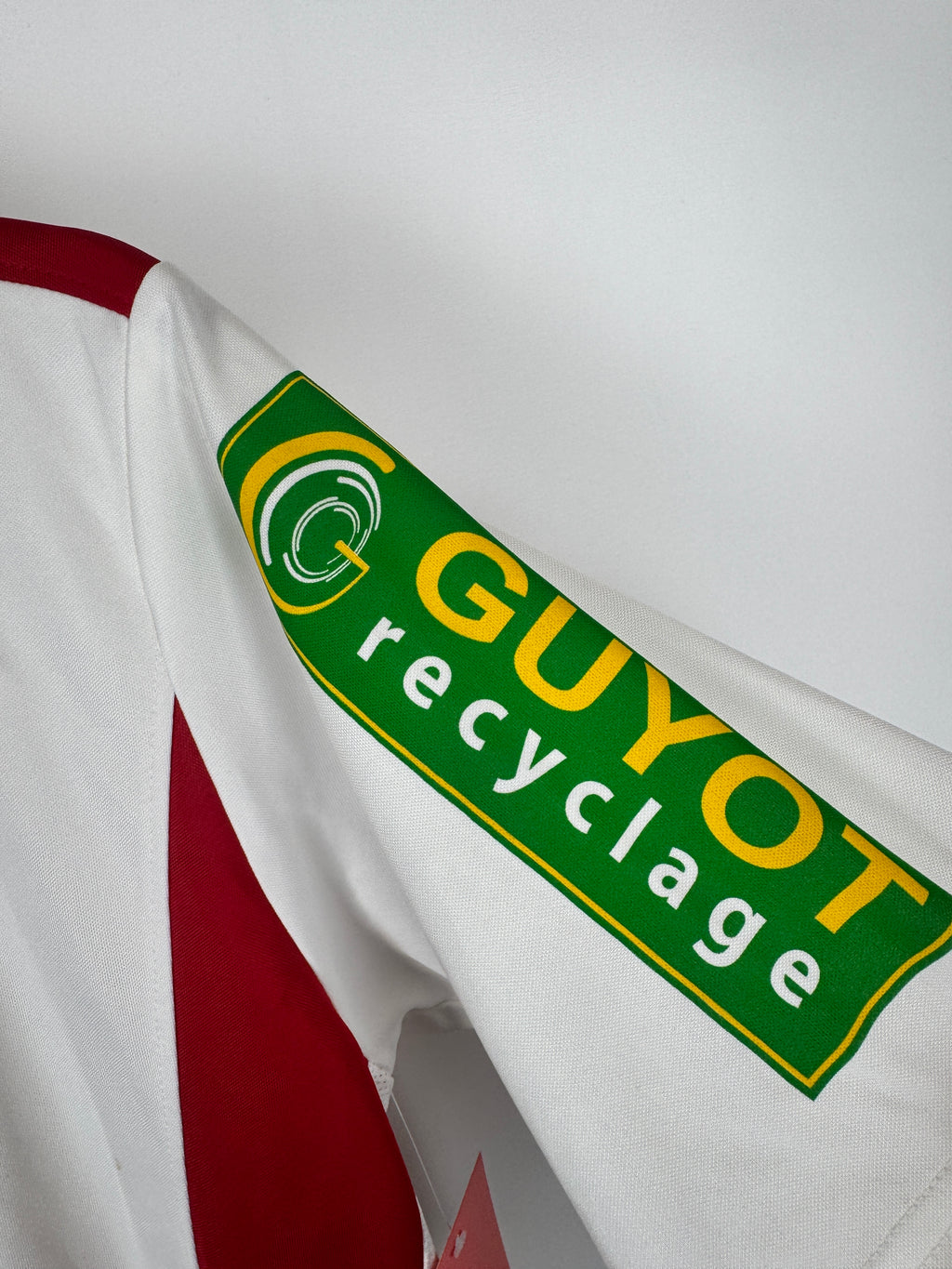 STADE BRESTOIS 2012/2013 HOME MATCH WORN FOOTBALL SHIRT - BIGNÉ #23 (M)