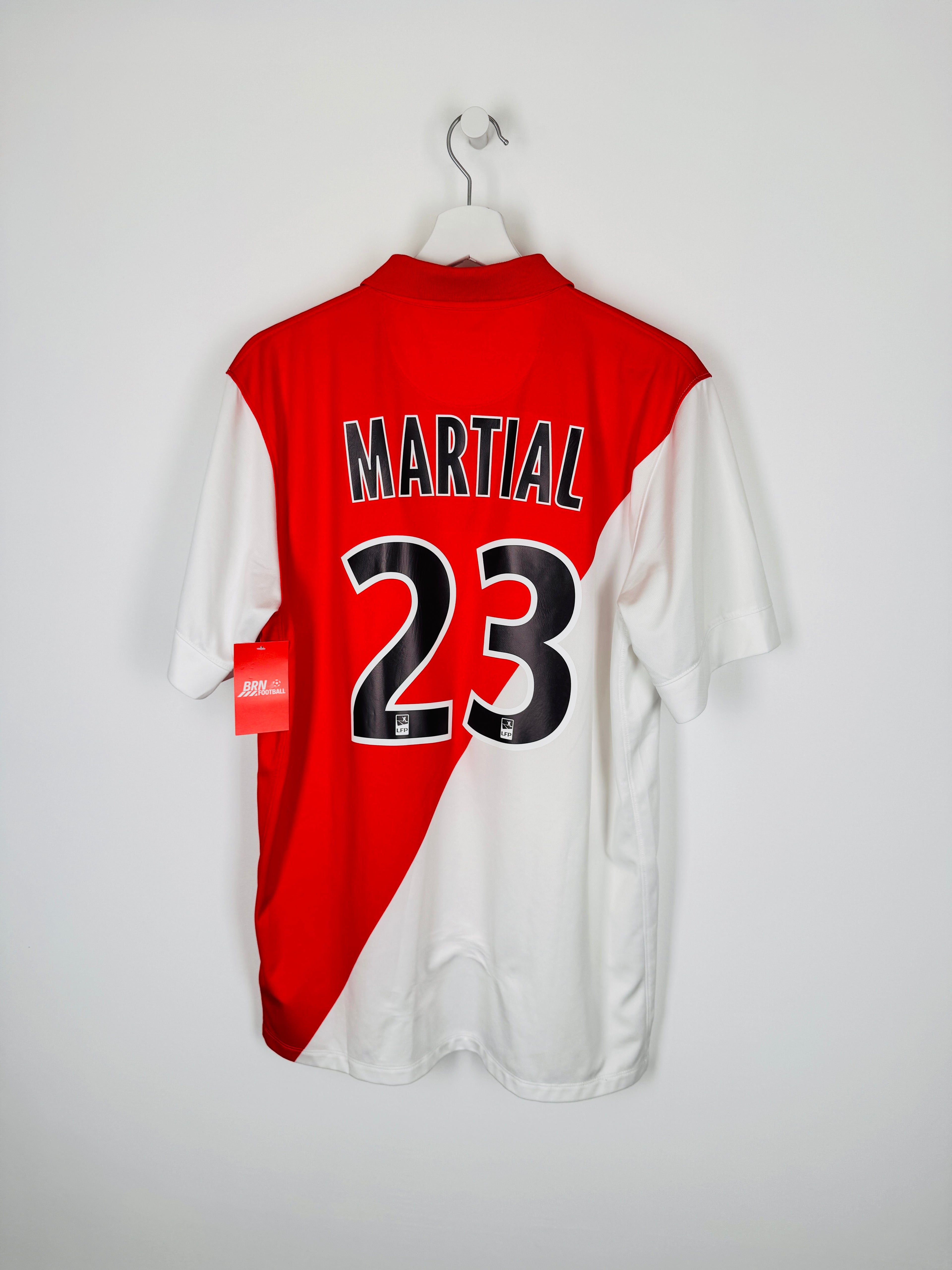 MONACO 2014/2015 HOME FOOTBALL JERSEY - MARTIAL #23 (L)