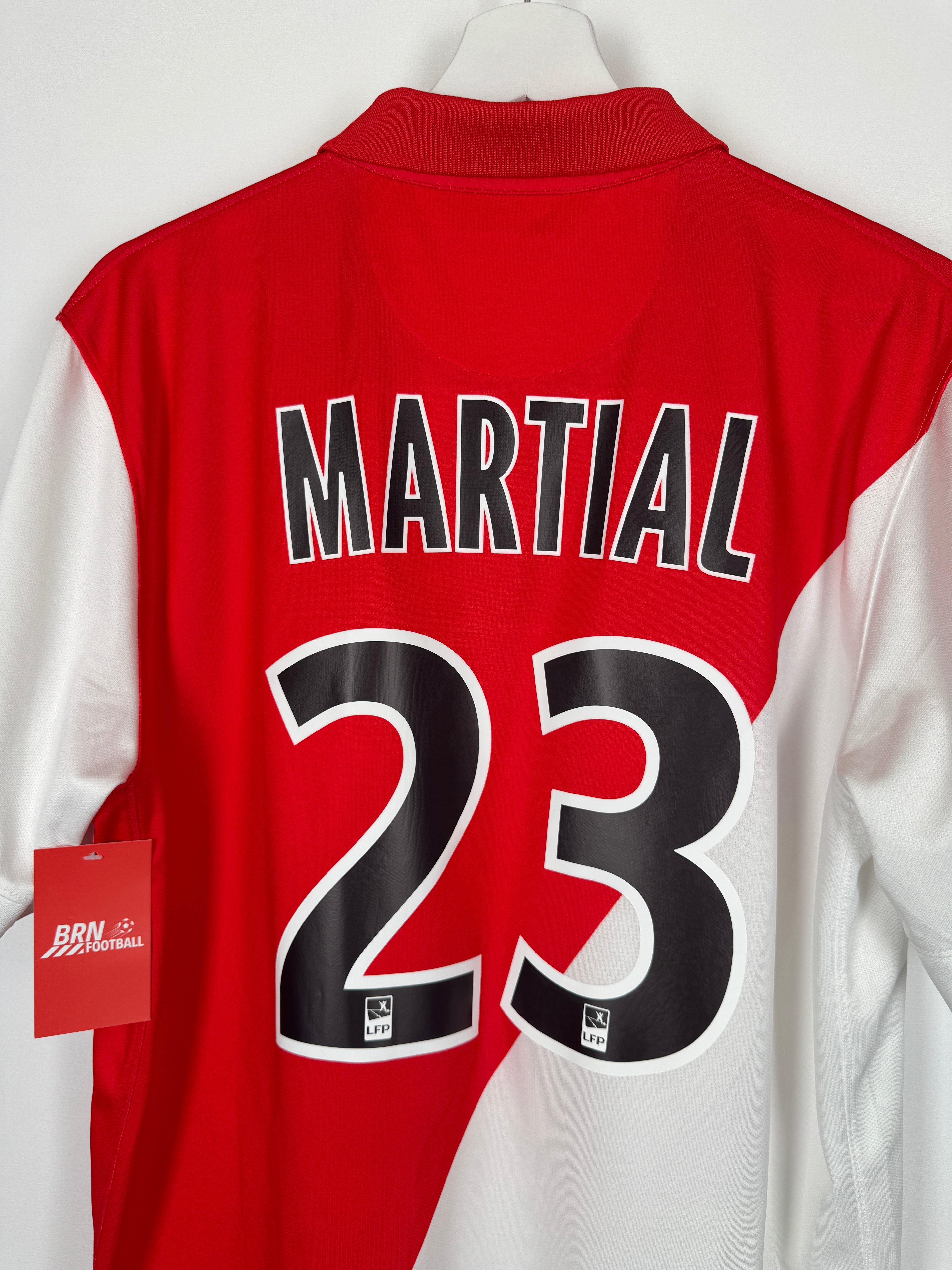 MONACO 2014/2015 HOME FOOTBALL JERSEY - MARTIAL #23 (L)