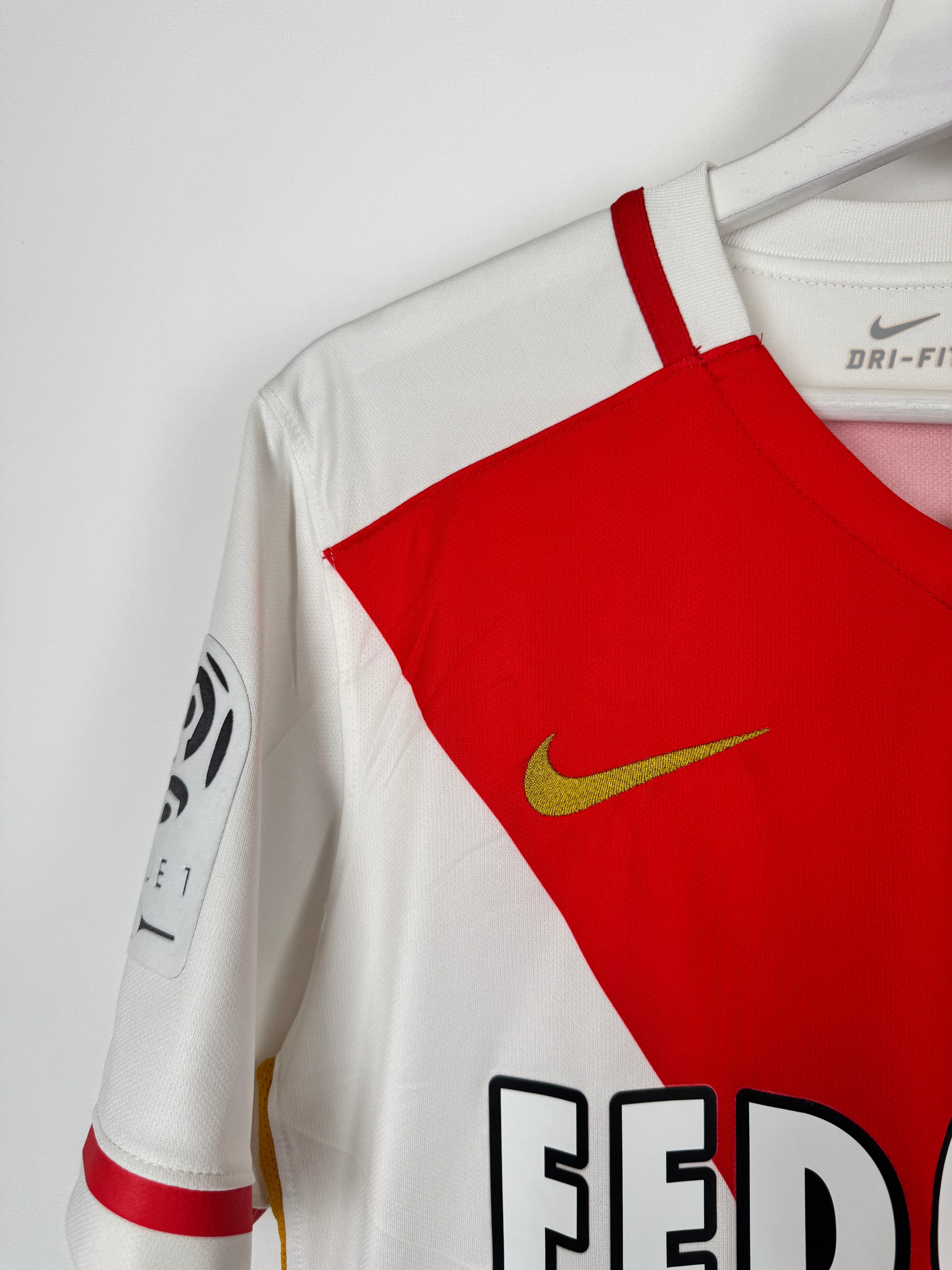 MONACO 2015/2016 HOME FOOTBALL JERSEY - MBAPPE #29 (S)