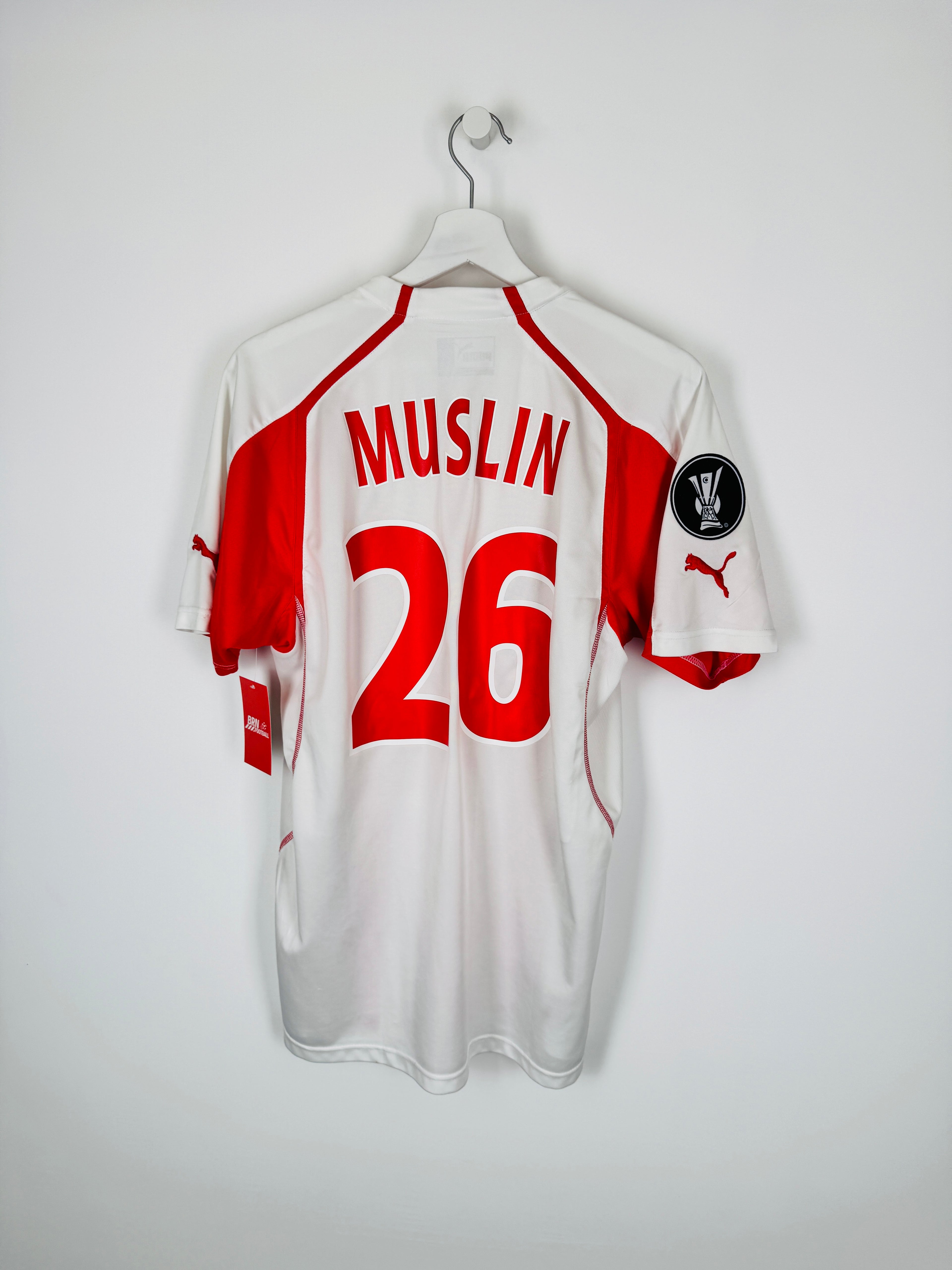 MONACO 2005/2006 HOME FOOTBALL SHIRT - MUSLIN #26 (M)