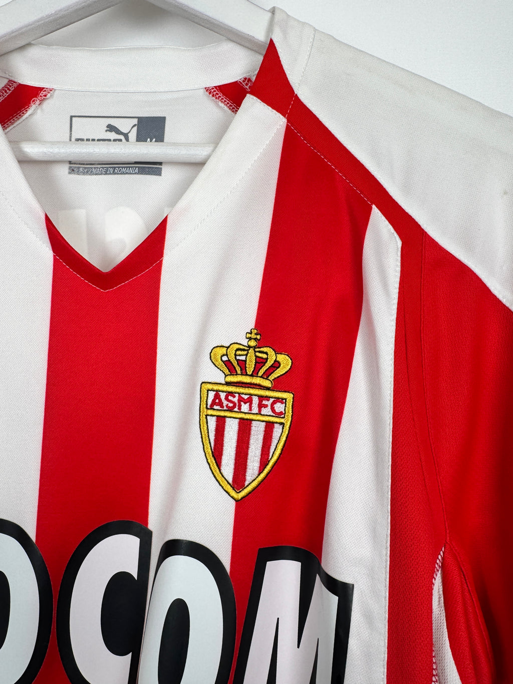 MONACO 2005/2006 HOME FOOTBALL SHIRT - MUSLIN #26 (M)