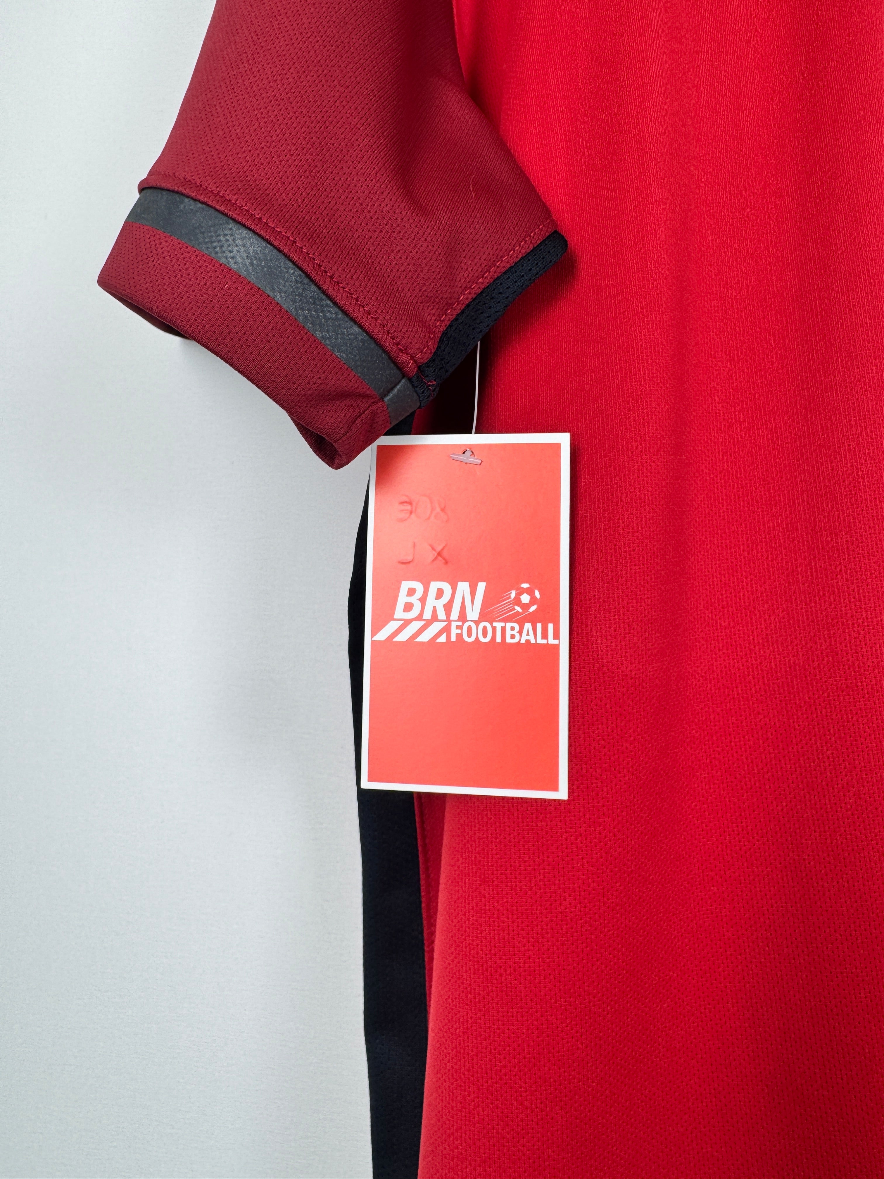 LILLE 2015/2016 HOME FOOTBALL JERSEY - BOUFAL #7 (XL)