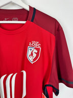 LILLE 2015/2016 HOME FOOTBALL JERSEY - BOUFAL #7 (XL)
