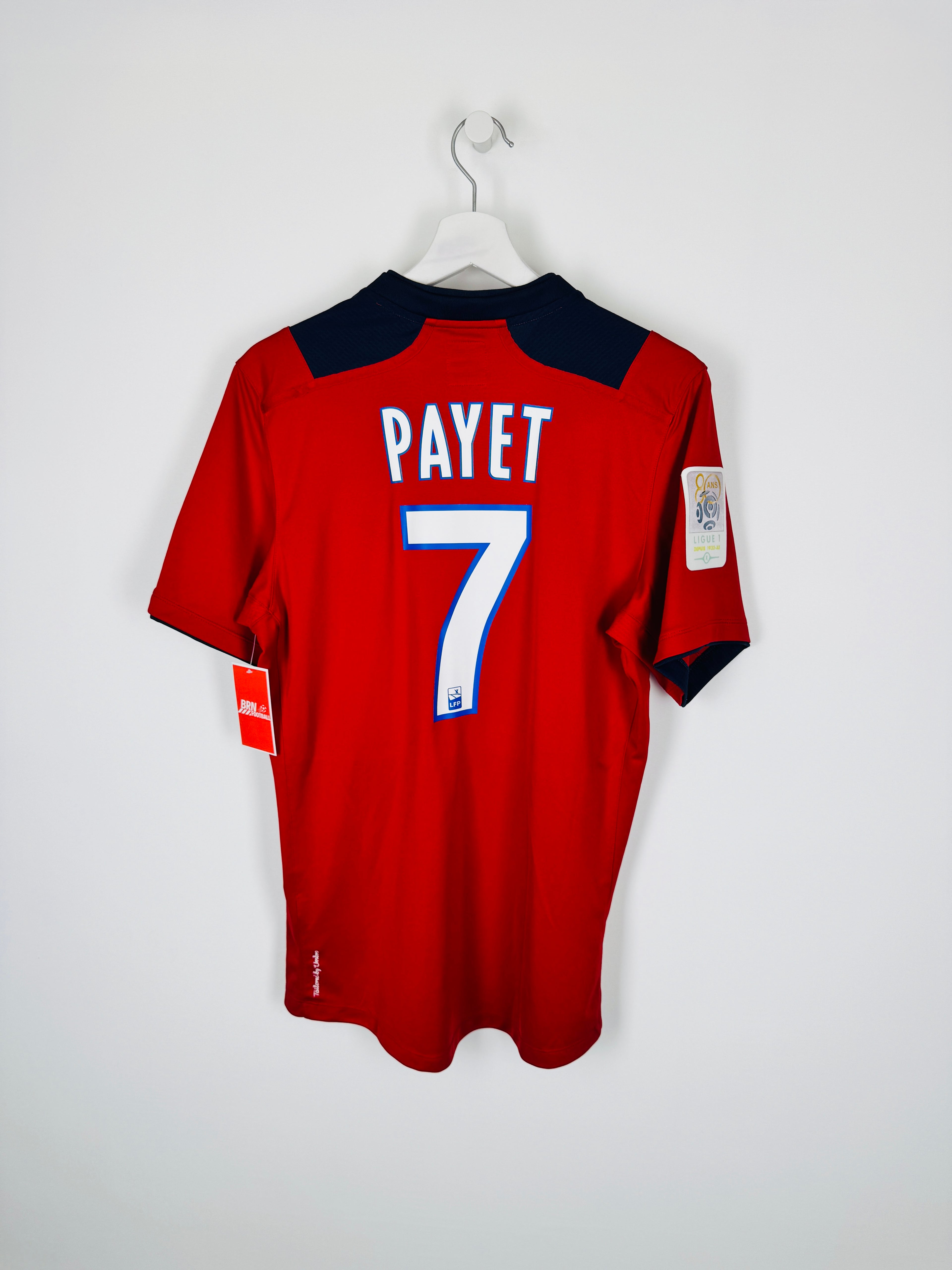 LILLE 2012/2013 HOME FOOTBALL SHIRT - PAYET #7 (M)