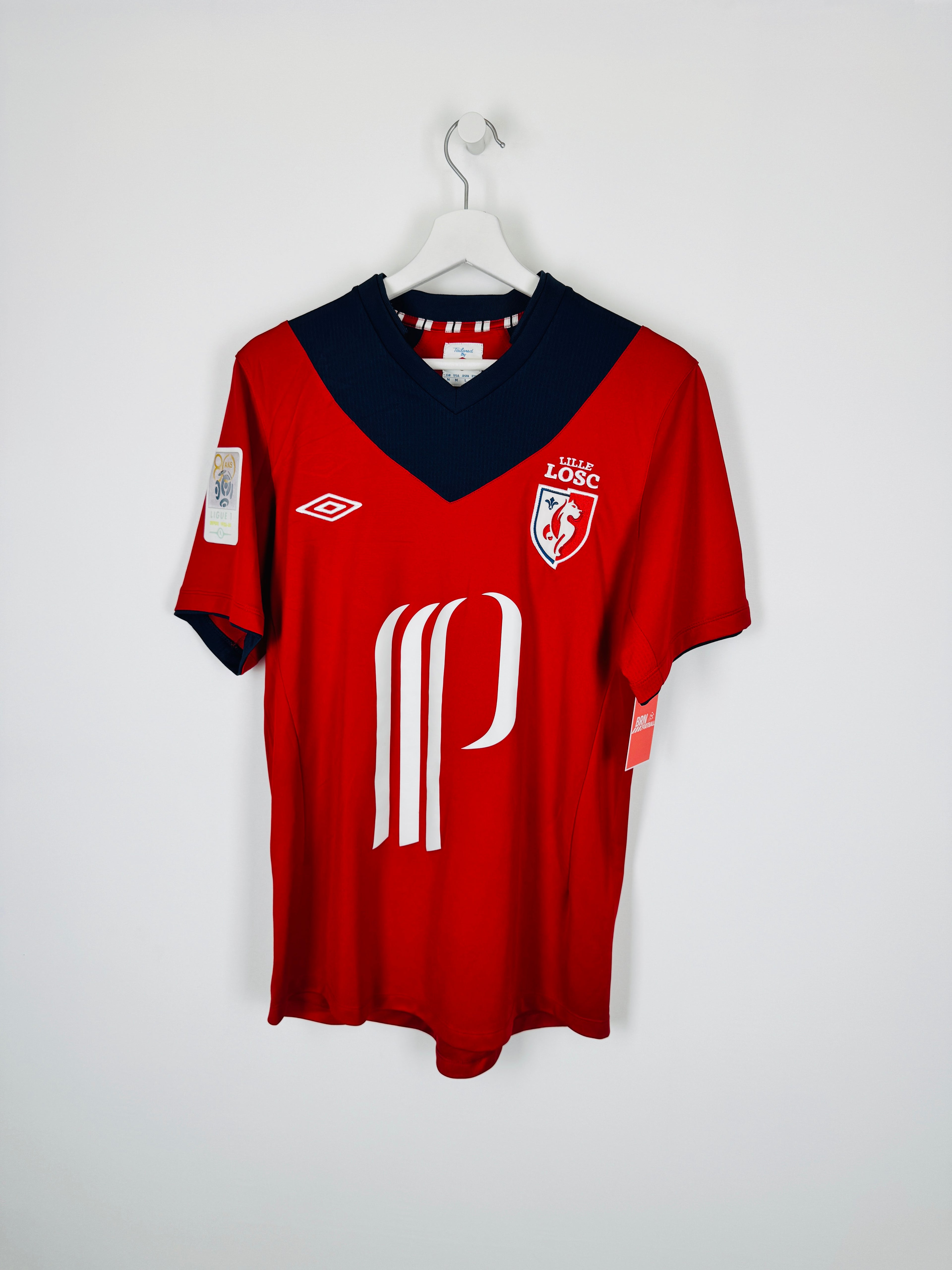 LILLE 2012/2013 HOME FOOTBALL SHIRT - PAYET #7 (M)