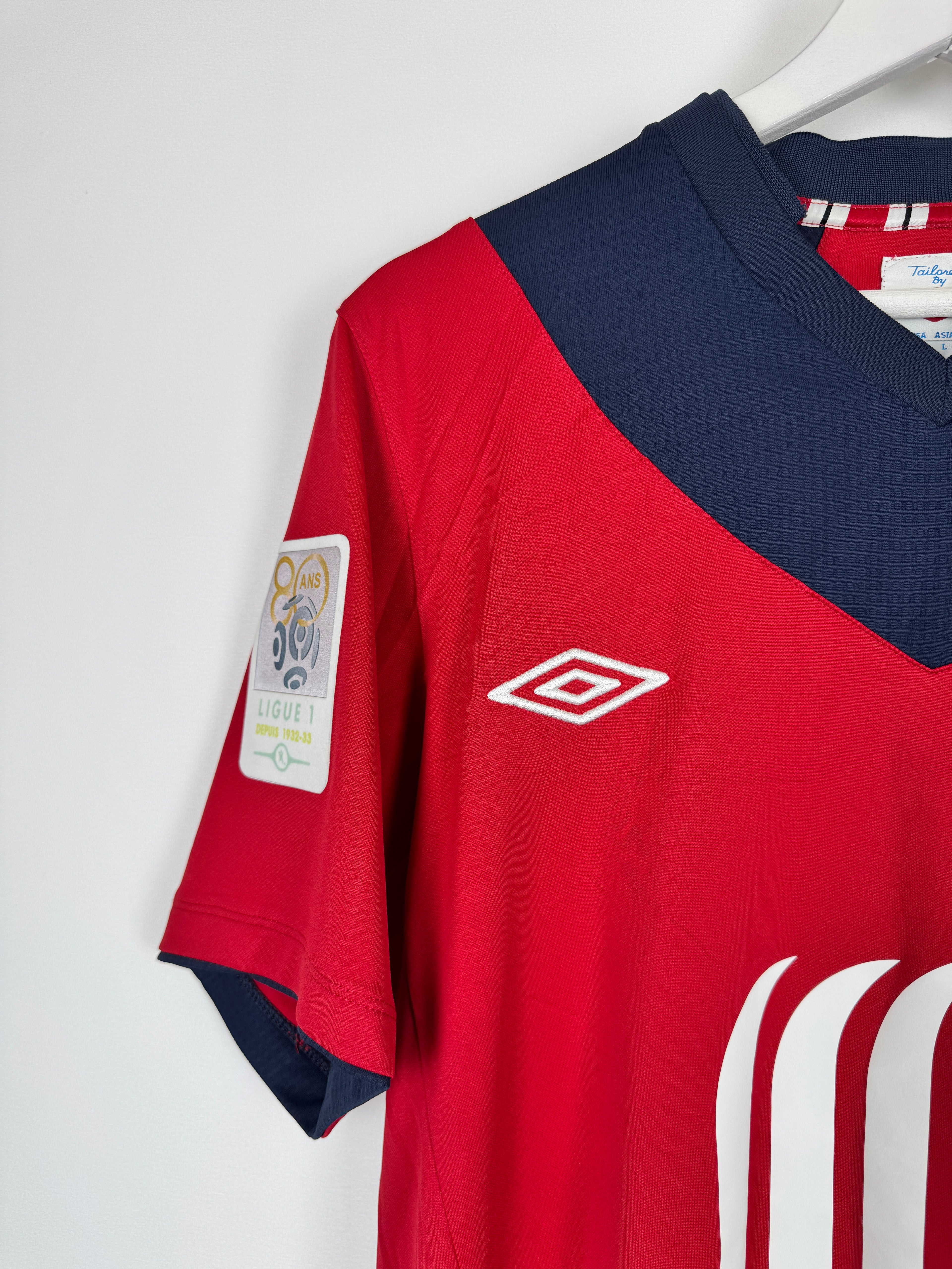 LILLE 2012/2013 HOME FOOTBALL SHIRT - PAYET #7 (M)