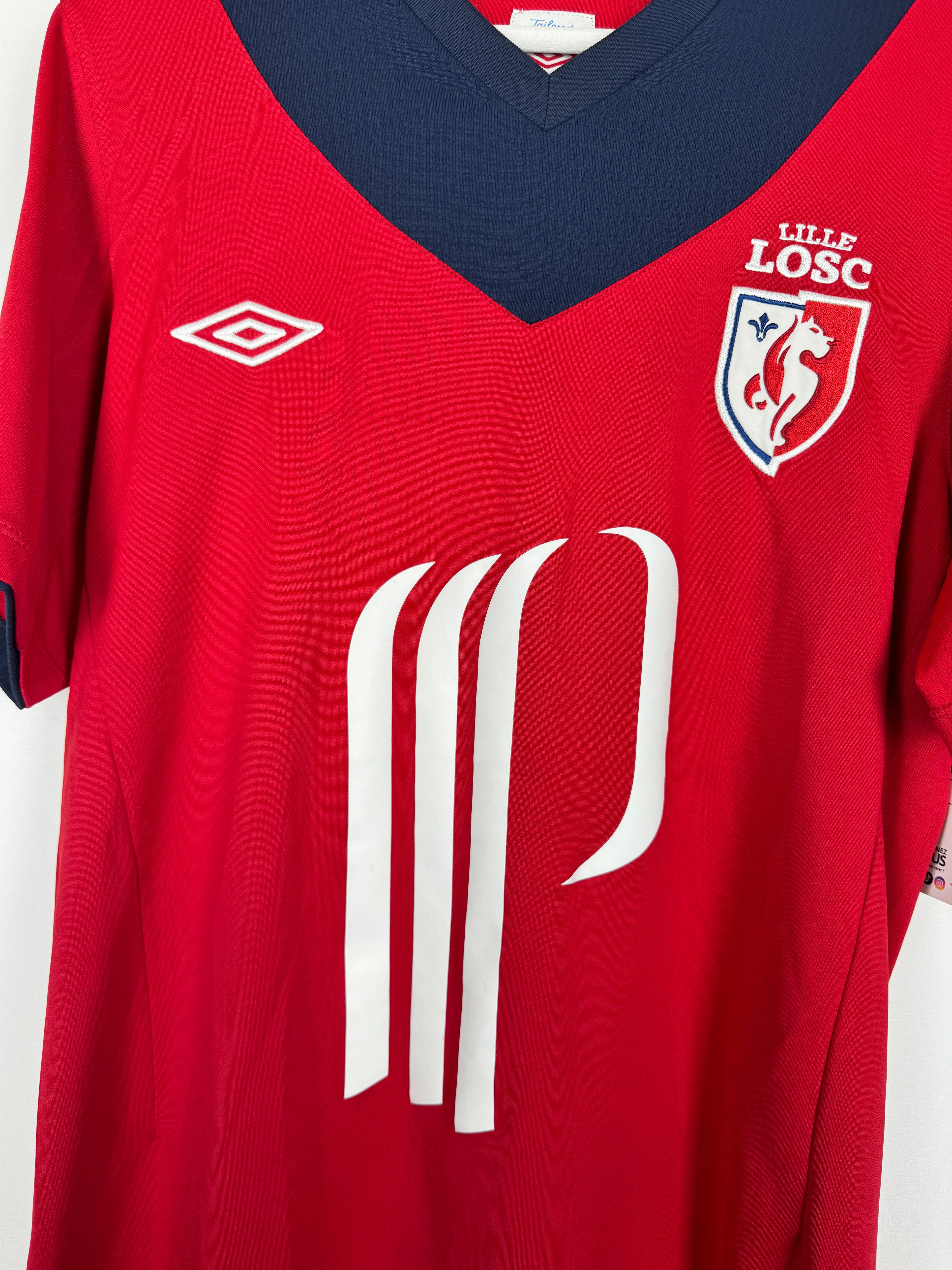 LILLE 2012/2013 HOME FOOTBALL SHIRT - PAYET #7 (M)