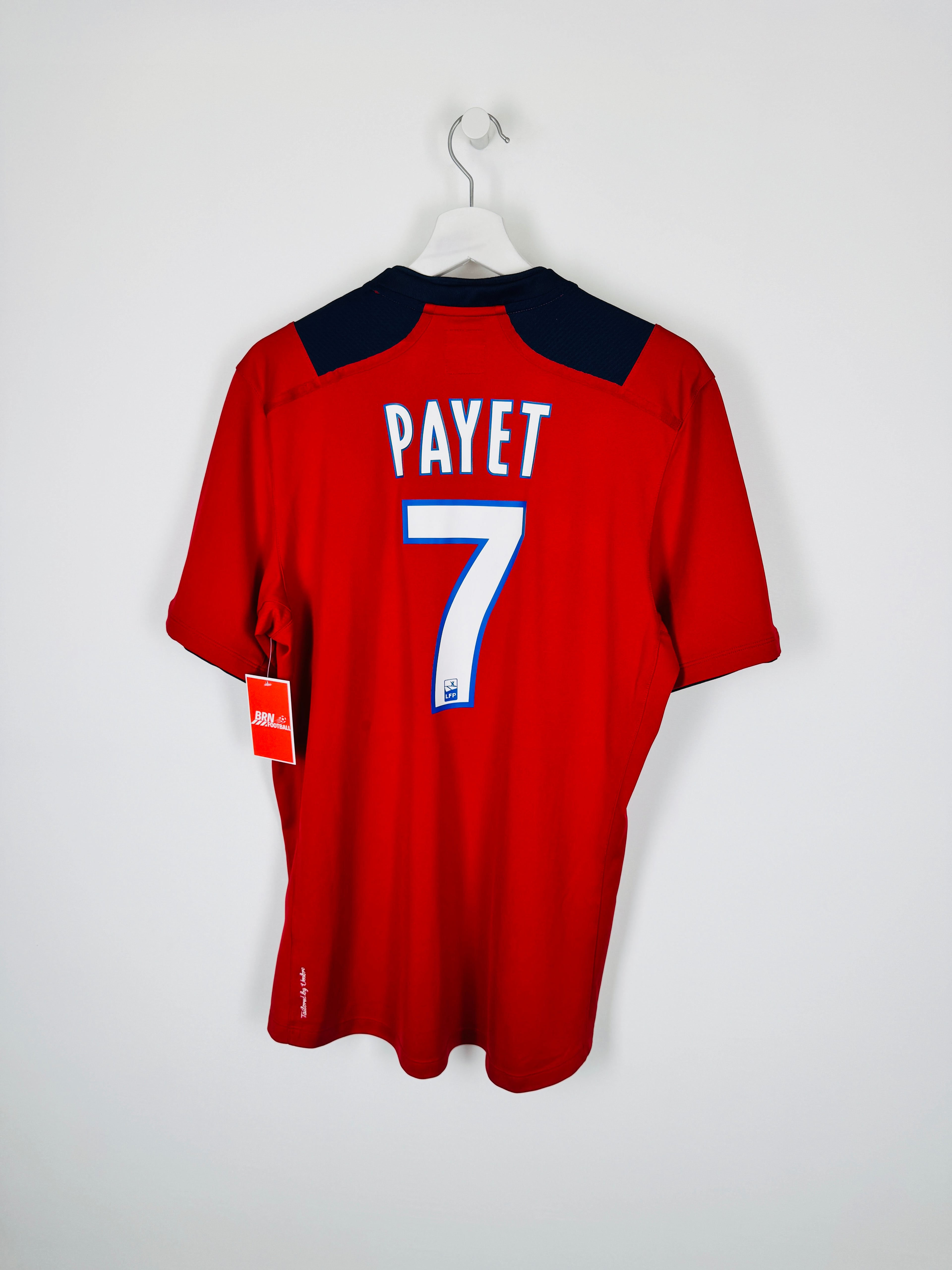 LILLE 2012/2013 HOME FOOTBALL SHIRT - PAYET #7 (L)