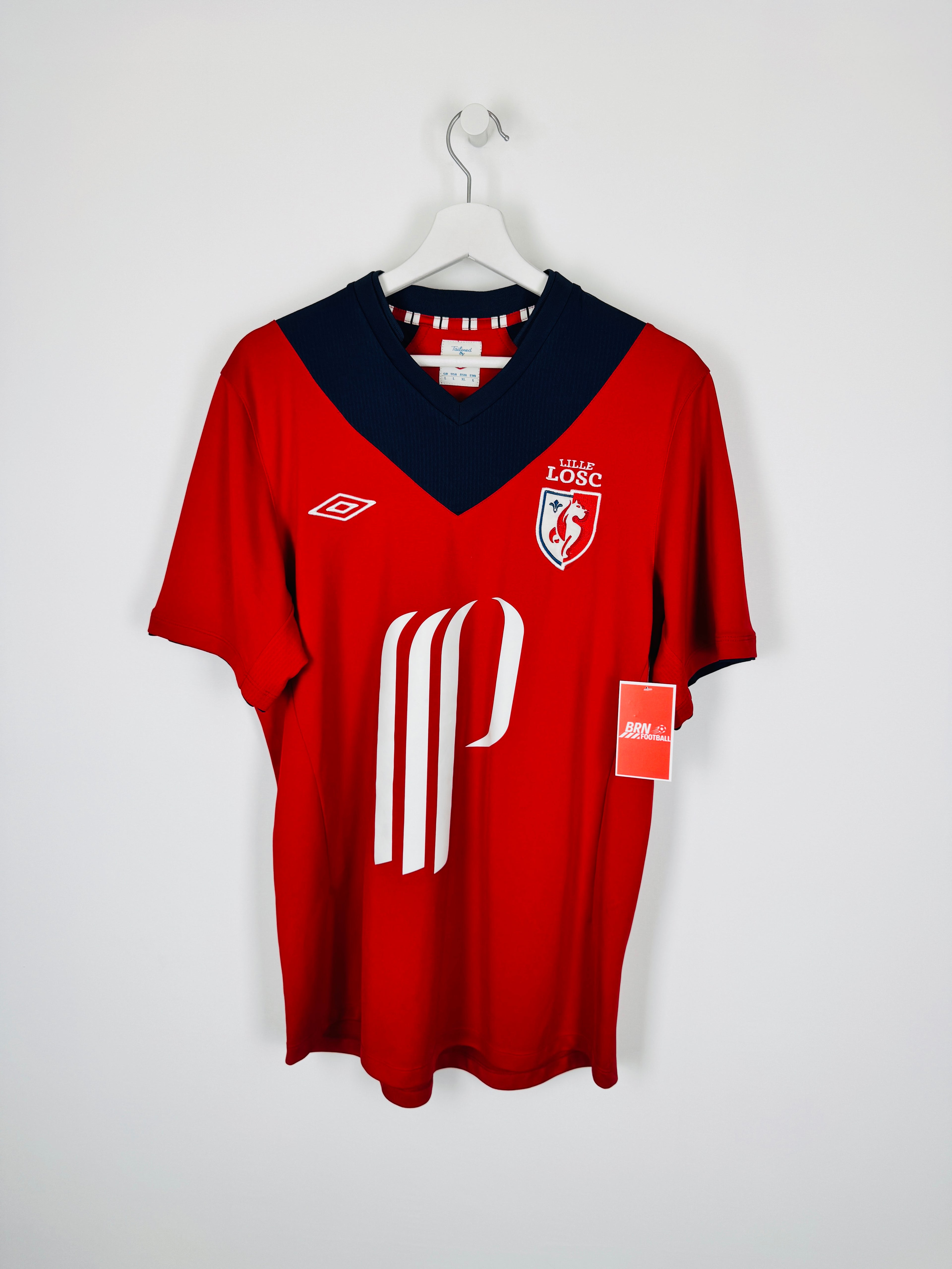 LILLE 2012/2013 HOME FOOTBALL SHIRT - PAYET #7 (L)