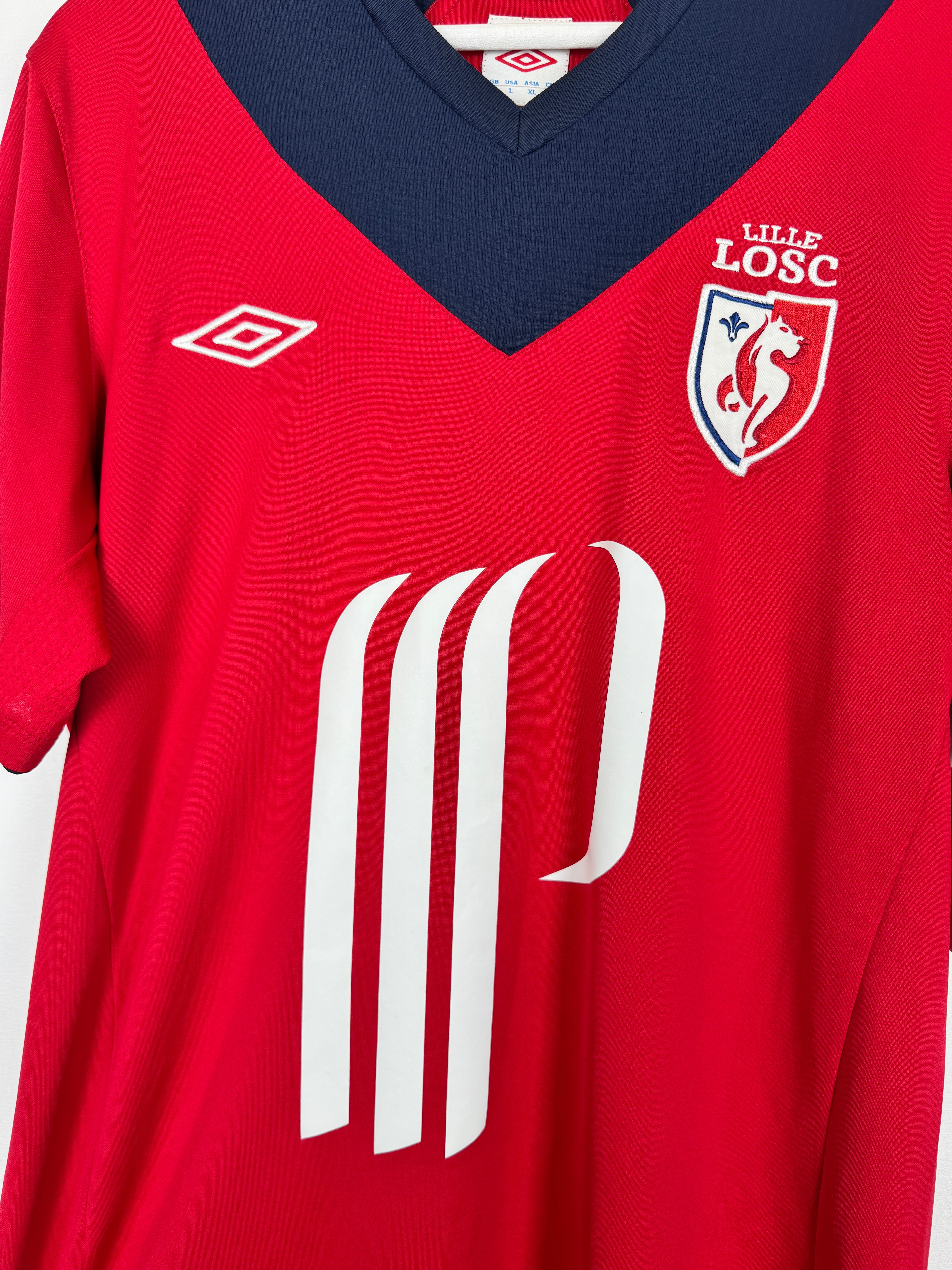 LILLE 2012/2013 HOME FOOTBALL SHIRT - PAYET #7 (L)