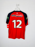 LILLE 2018/2019 HOME FRENCH CUP MATCH WORN FOOTBALL SHIRT - DUFOUR #12 (S/36)