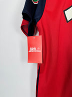 LILLE 2018/2019 HOME FRENCH CUP MATCH WORN FOOTBALL SHIRT - DUFOUR #12 (S/36)