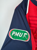 LILLE 2018/2019 HOME FRENCH CUP MATCH WORN FOOTBALL SHIRT - DUFOUR #12 (S/36)