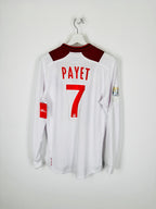 LILLE 2012/2013 AWAY LONG-SLEEVED FOOTBALL SHIRT - PAYET #7 (M)