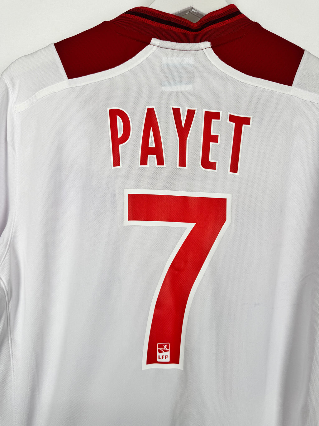 LILLE 2012/2013 AWAY LONG-SLEEVED FOOTBALL SHIRT - PAYET #7 (M)