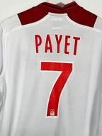 LILLE 2012/2013 AWAY LONG-SLEEVED FOOTBALL SHIRT - PAYET #7 (M)
