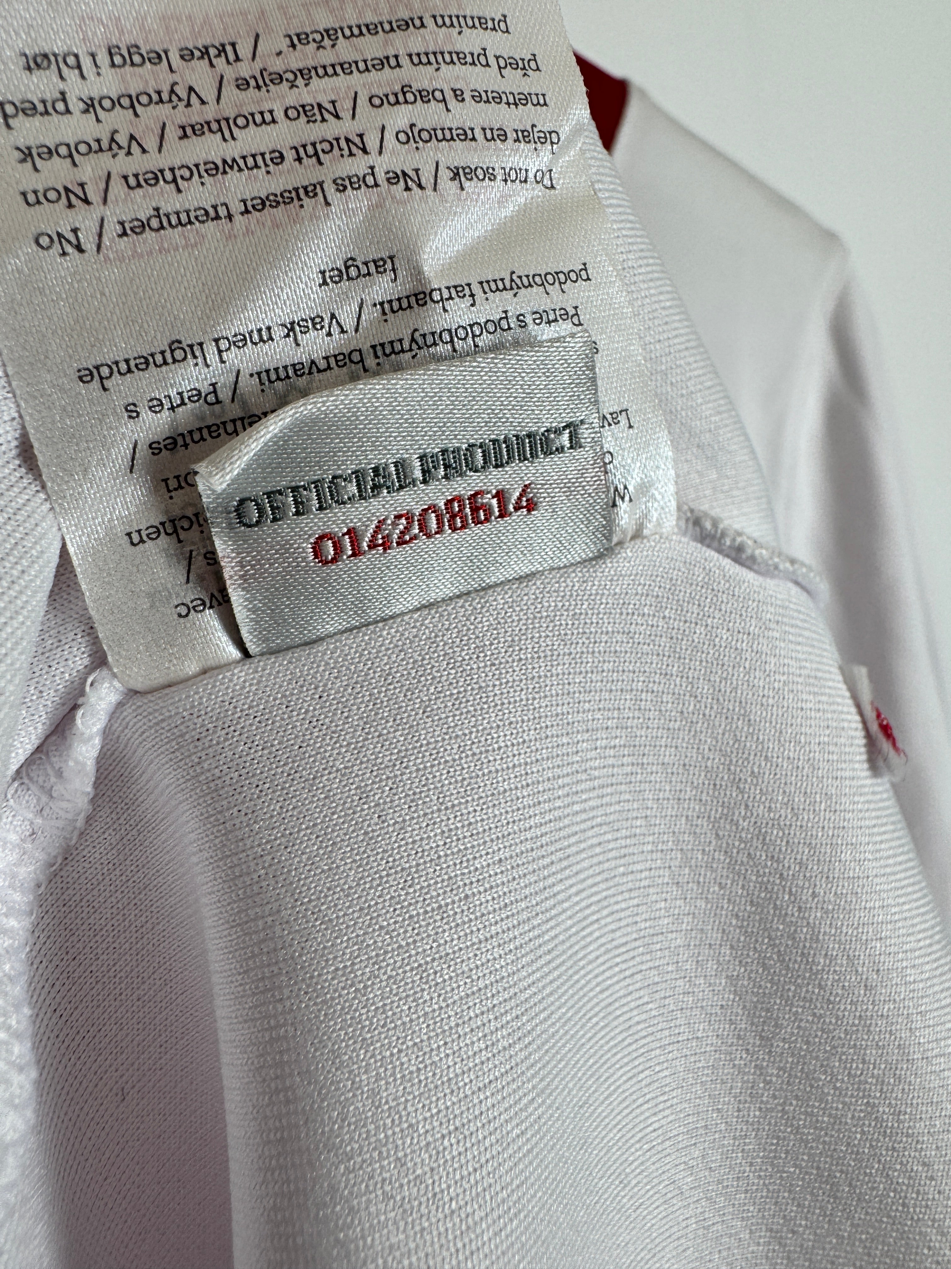 LILLE 2012/2013 AWAY LONG-SLEEVED FOOTBALL SHIRT - PAYET #7 (M)