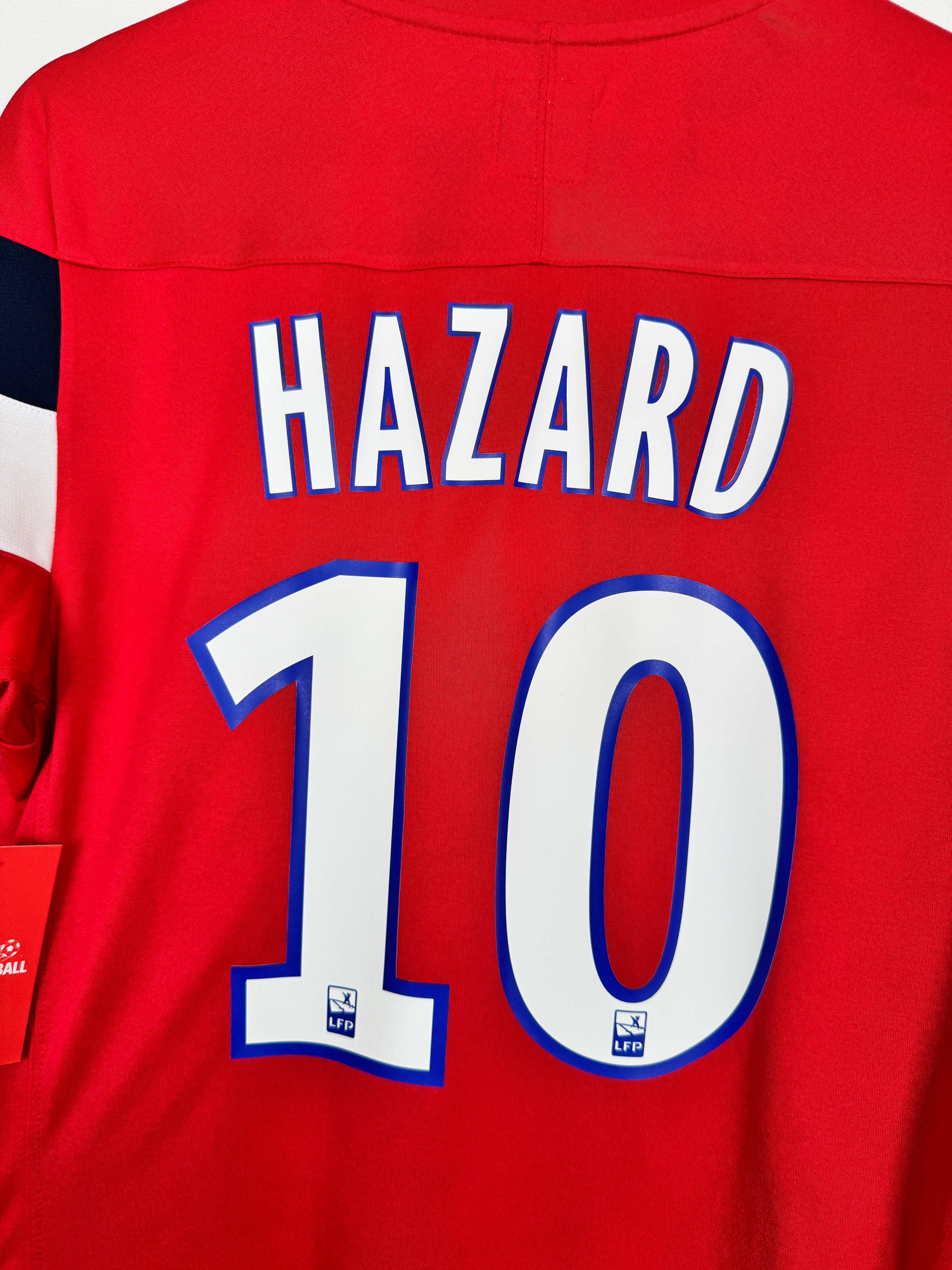 LILLE FOOTBALL SHIRT 2011/2012 HOME - HAZARD #10 (S)