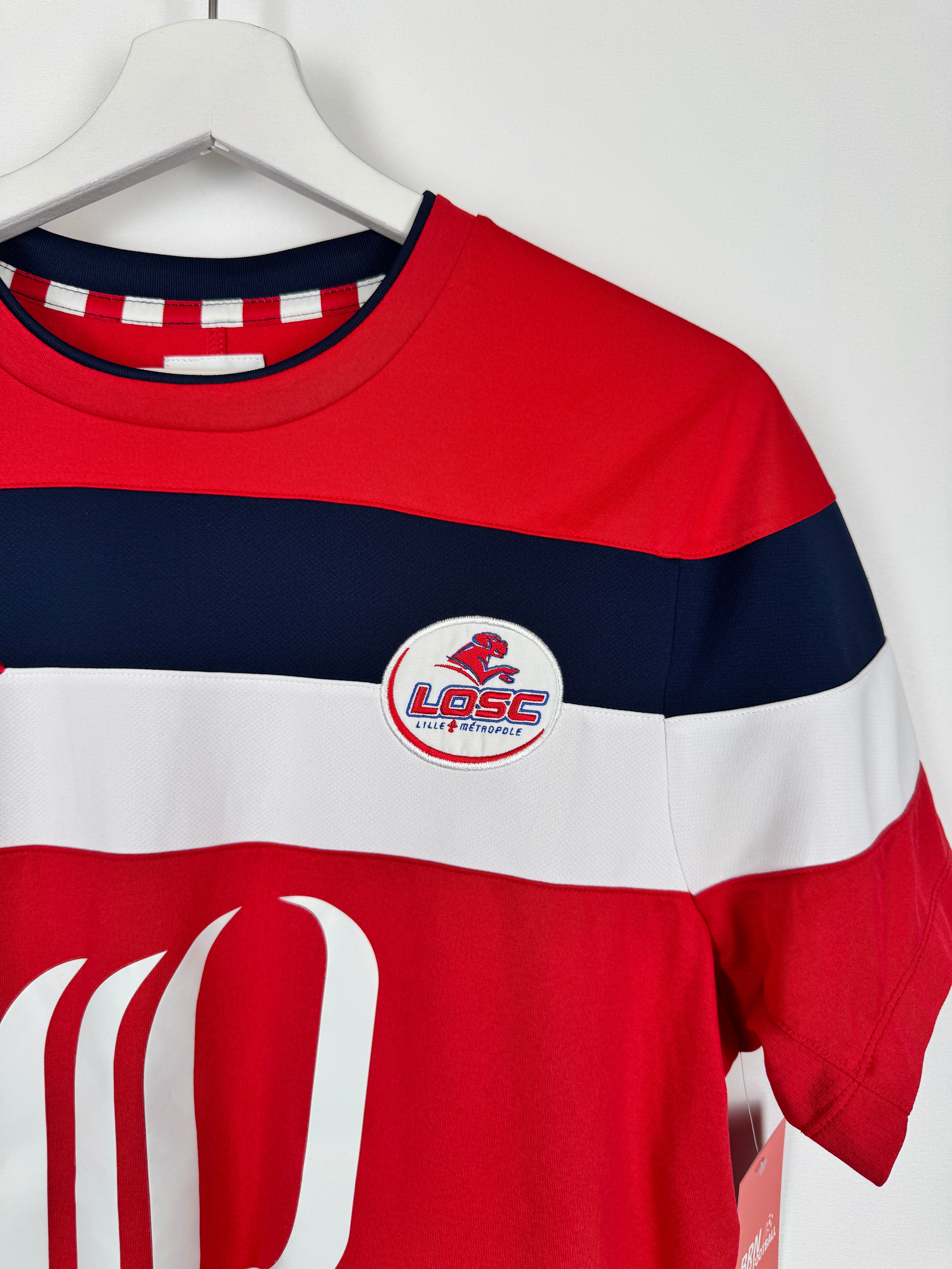 LILLE FOOTBALL SHIRT 2011/2012 HOME - HAZARD #10 (S)