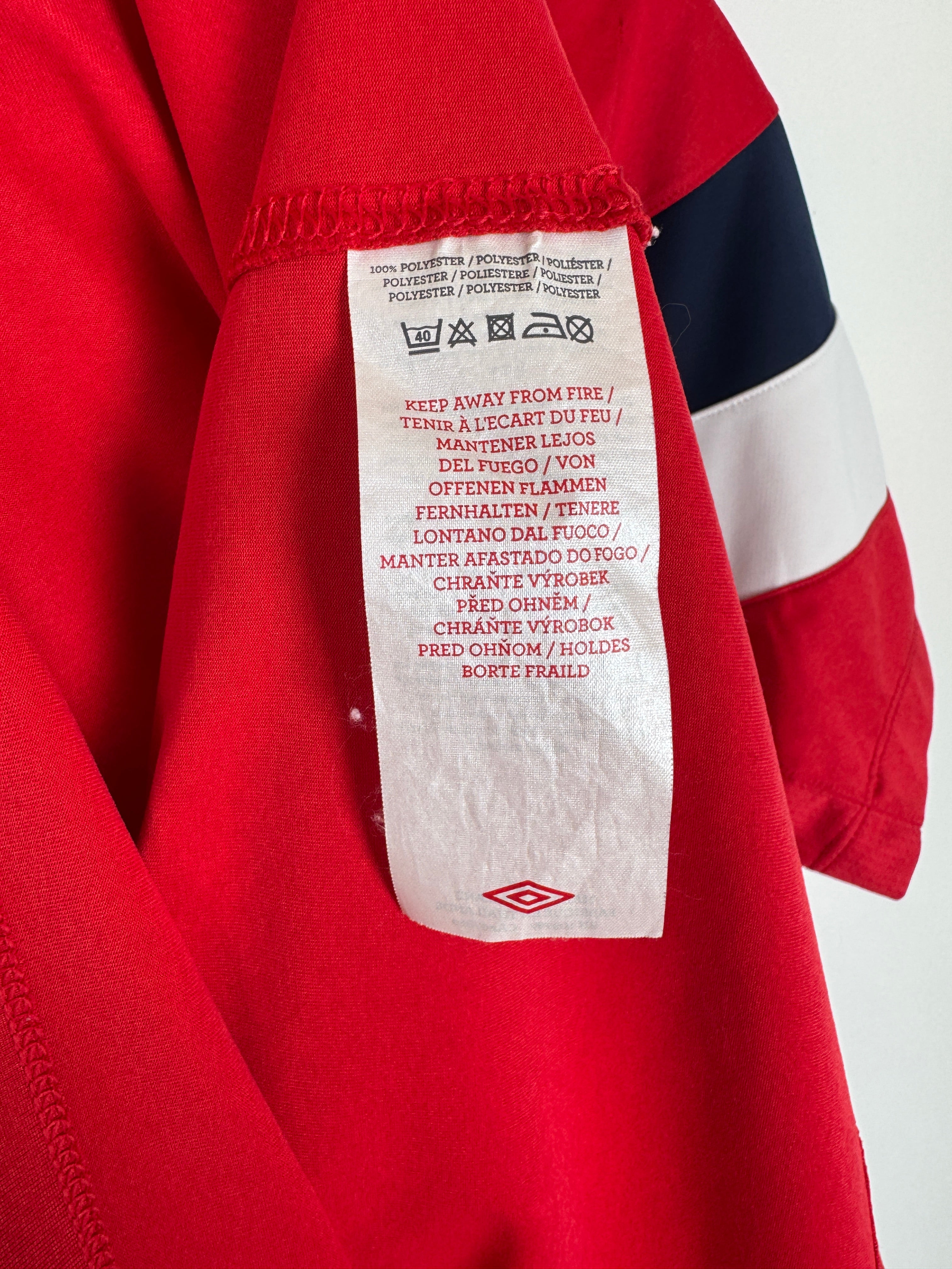 LILLE FOOTBALL SHIRT 2011/2012 HOME - HAZARD #10 (S)