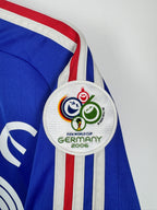 CAMISETA DE FÚTBOL SELECCIÓN FRANCESA 2006 LOCAL - ZIDANE #10 (S)