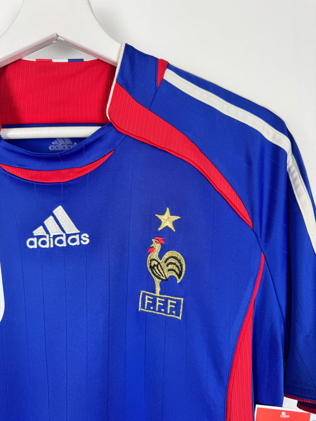 CAMISETA DE FÚTBOL SELECCIÓN FRANCESA 2006 LOCAL - ZIDANE #10 (S)