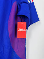 CAMISETA DE FÚTBOL SELECCIÓN DE FRANCIA 2002 LOCAL DEDICADA / FIRMADA (XL)