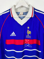1998 FRANCE NATIONAL FOOTBALL TEAM HOME JERSEY - ZIDANE #10 (XL)