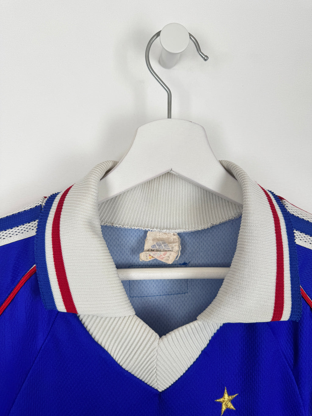 1998 FRANCE NATIONAL FOOTBALL TEAM HOME JERSEY - ZIDANE #10 (XL)