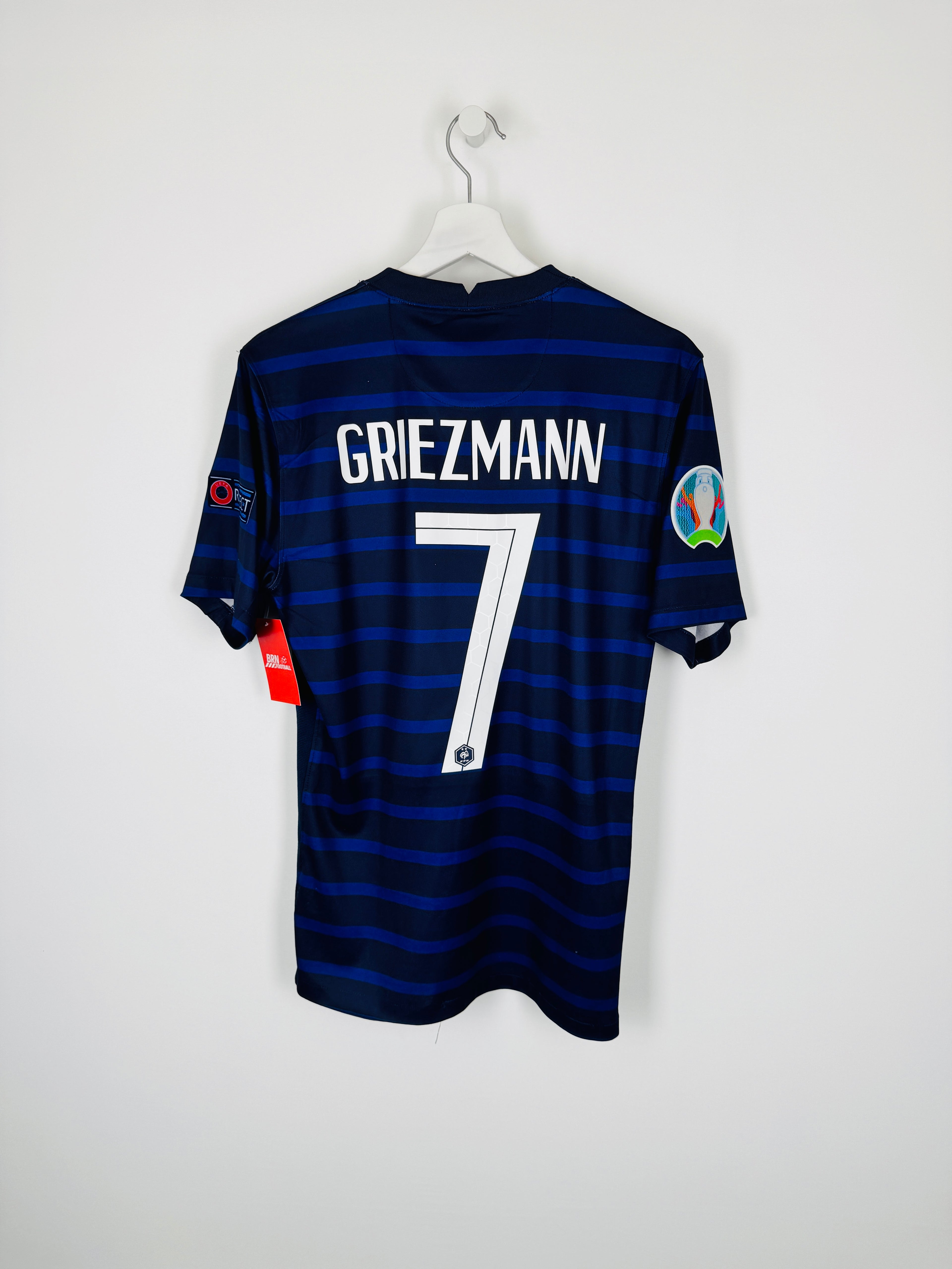 FRANCE NATIONAL FOOTBALL TEAM 2020 HOME JERSEY - GRIEZMANN #7 EURO 2021 (S)
