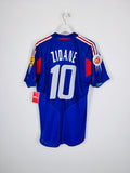 MAILLOT DE FOOTBALL ÉQUIPE DE FRANCE 2004 DOMICILE - ZINÉDINE ZIDANE #10 (M)