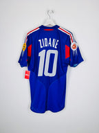 MAILLOT DE FOOTBALL ÉQUIPE DE FRANCE 2004 DOMICILE - ZINÉDINE ZIDANE #10 (M)