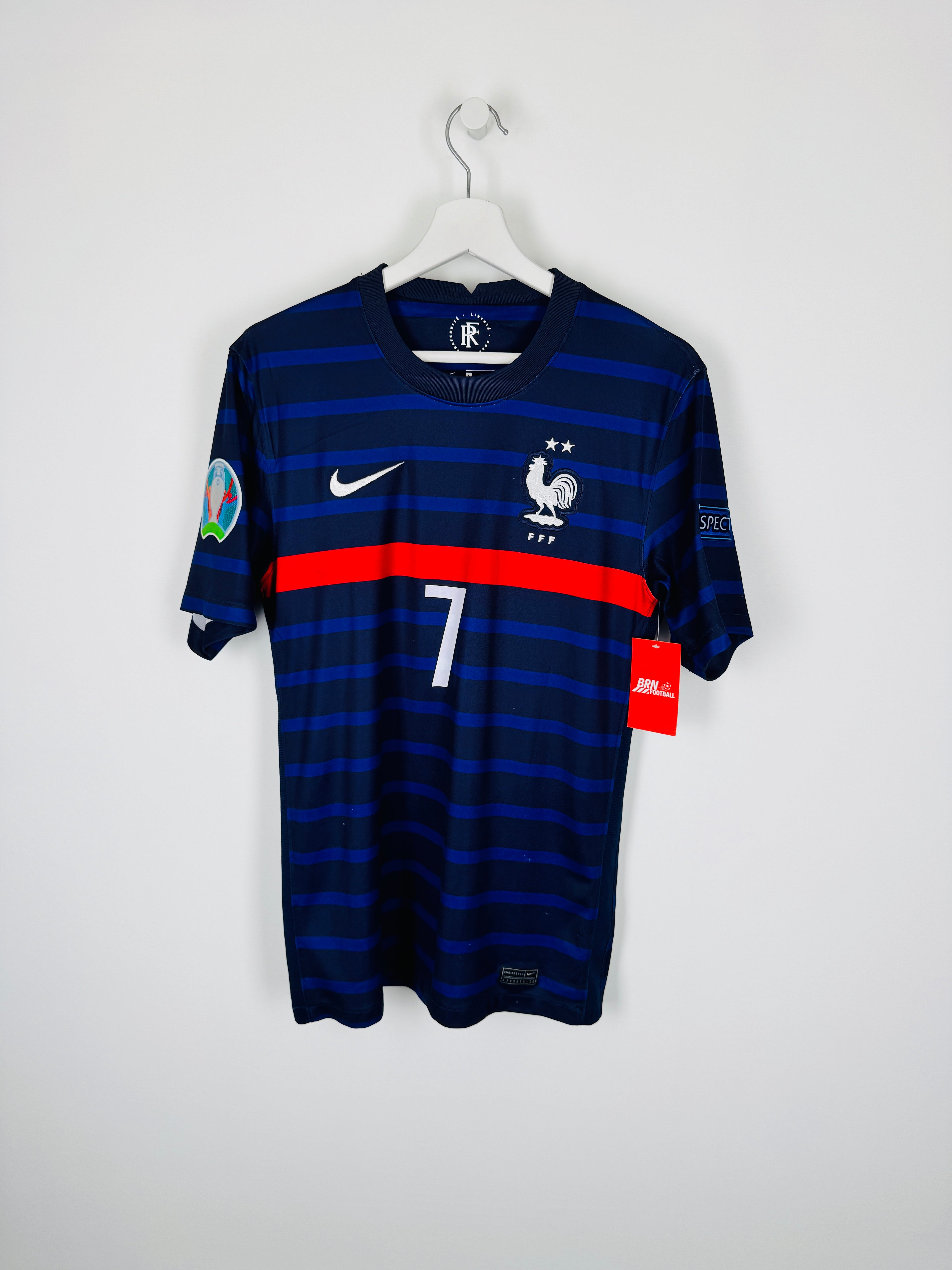 FRANCE NATIONAL FOOTBALL TEAM 2020 HOME JERSEY - GRIEZMANN #7 EURO 2021 (S)
