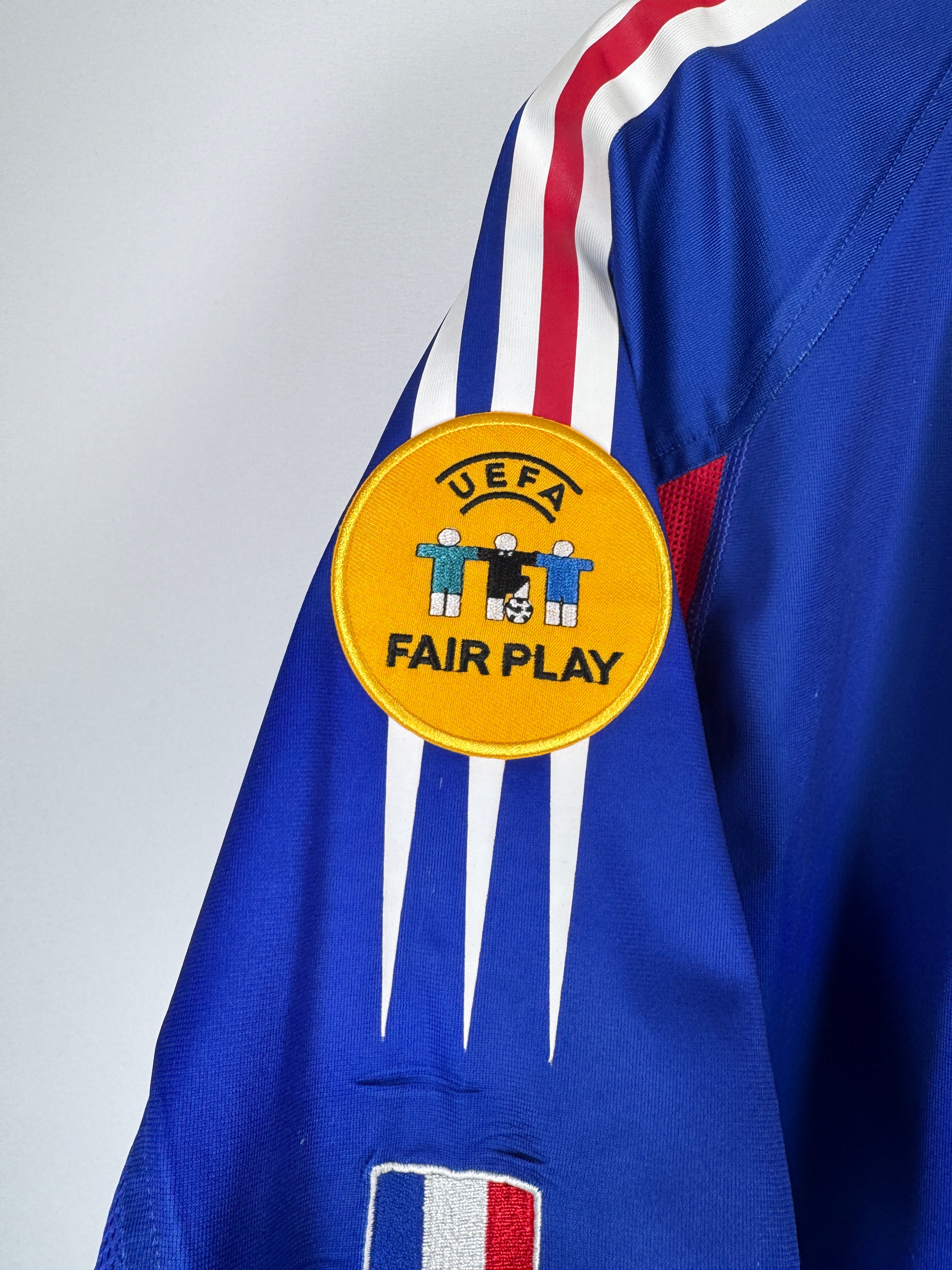 MAILLOT DE FOOTBALL ÉQUIPE DE FRANCE 2004 DOMICILE - ZINÉDINE ZIDANE #10 (M)