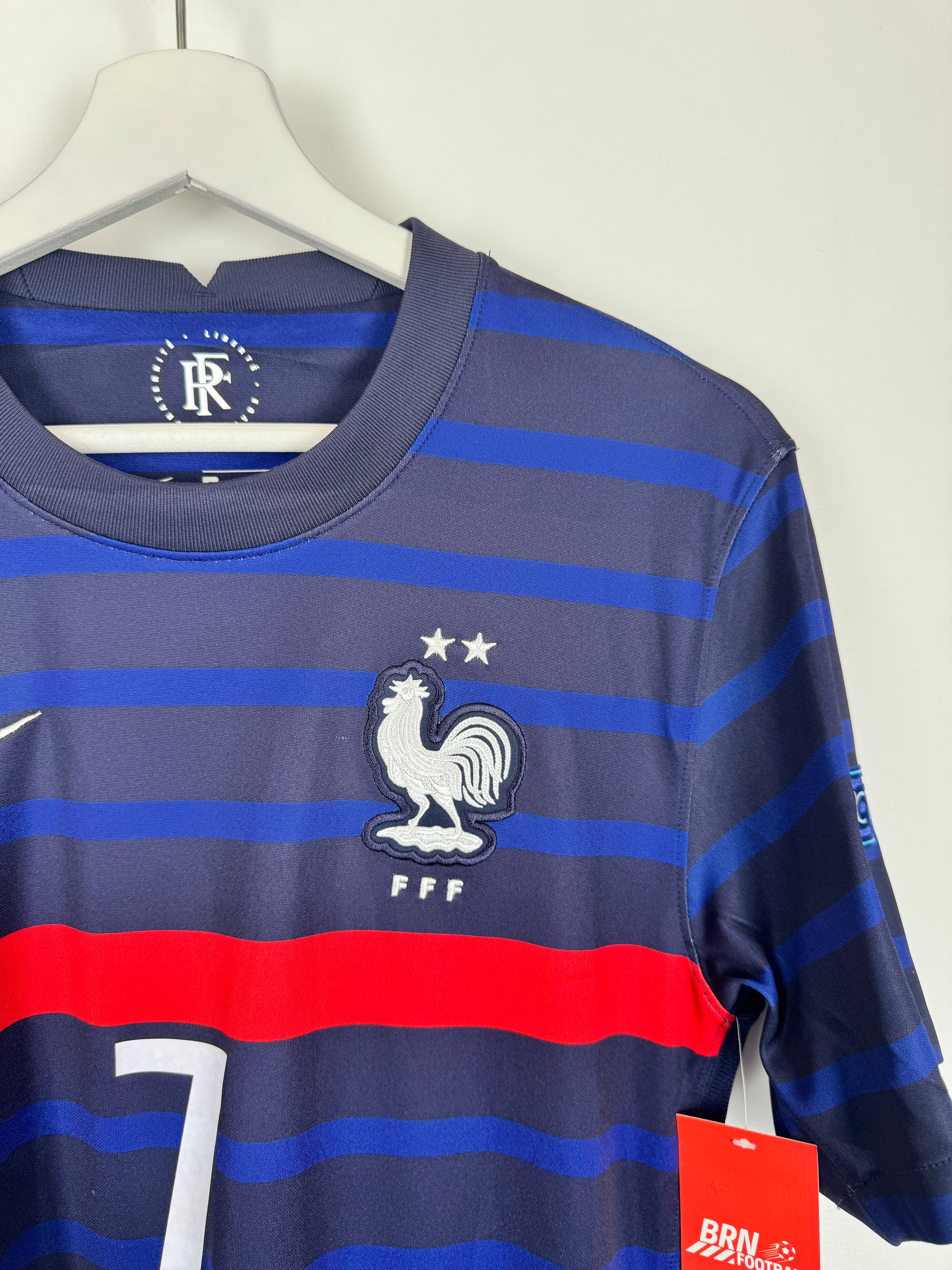 FRANCE NATIONAL FOOTBALL TEAM 2020 HOME JERSEY - GRIEZMANN #7 EURO 2021 (S)