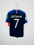 FRANCE 2018 HOME FOOTBALL JERSEY - GRIEZMANN #7 (S)