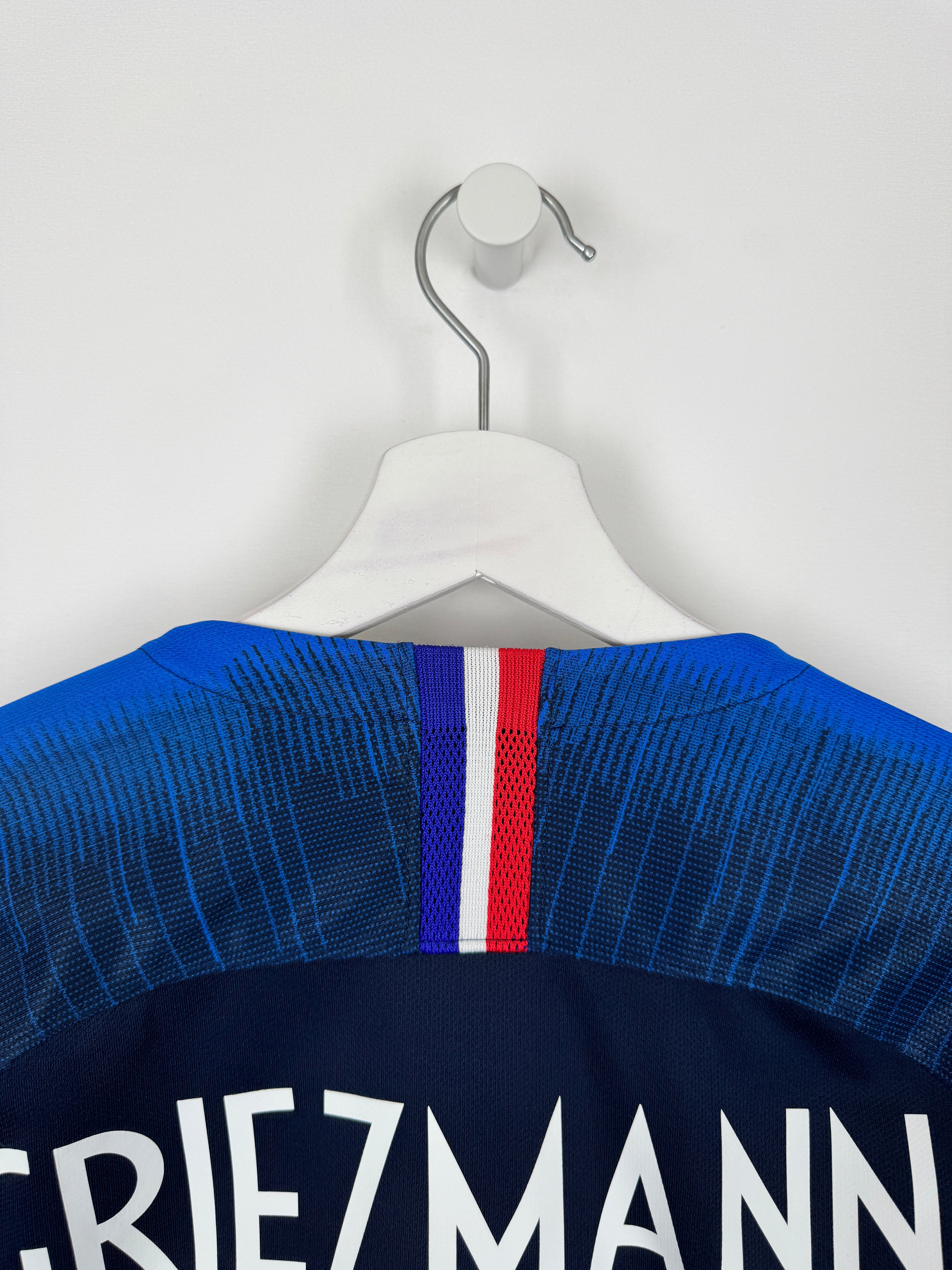 FRANCE 2018 HOME FOOTBALL JERSEY - GRIEZMANN #7 (S)