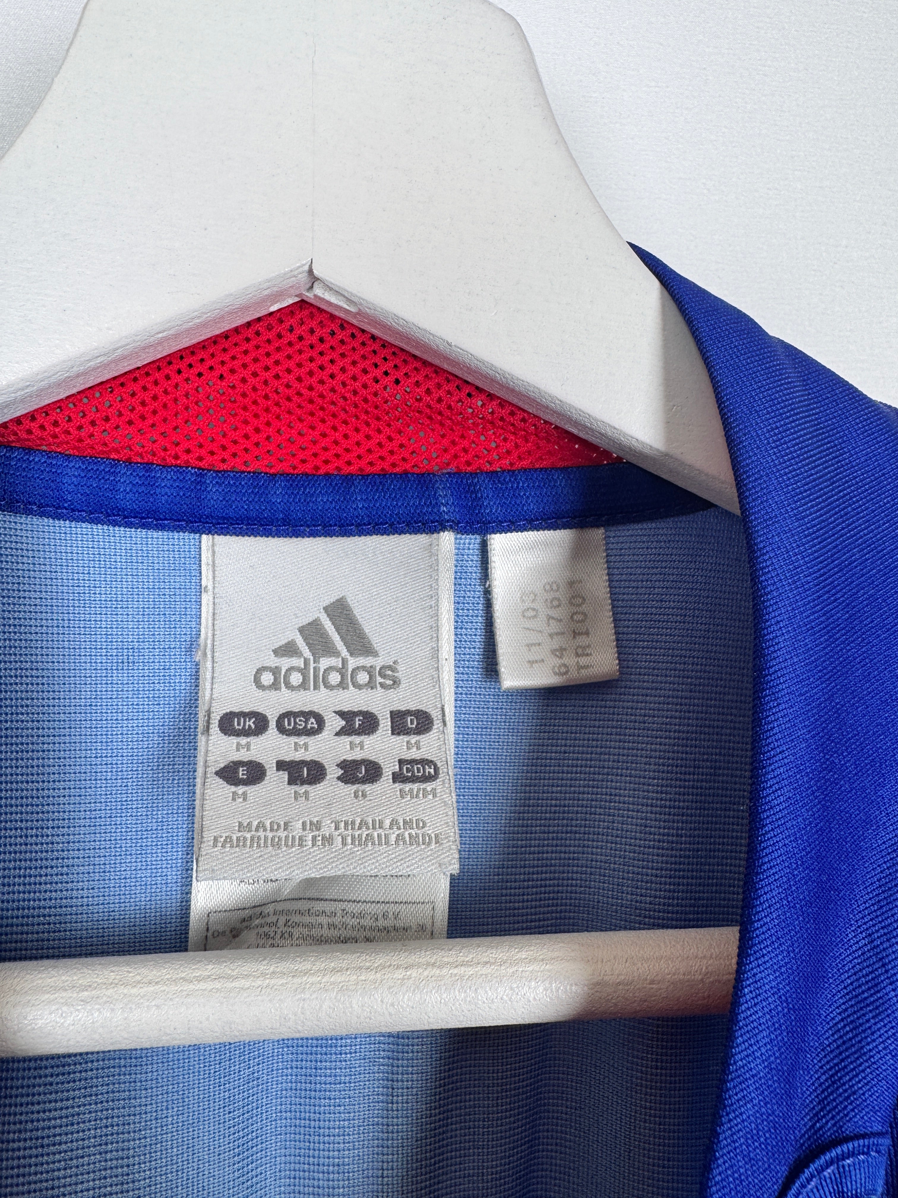 MAILLOT DE FOOTBALL ÉQUIPE DE FRANCE 2004 DOMICILE - ZINÉDINE ZIDANE #10 (M)
