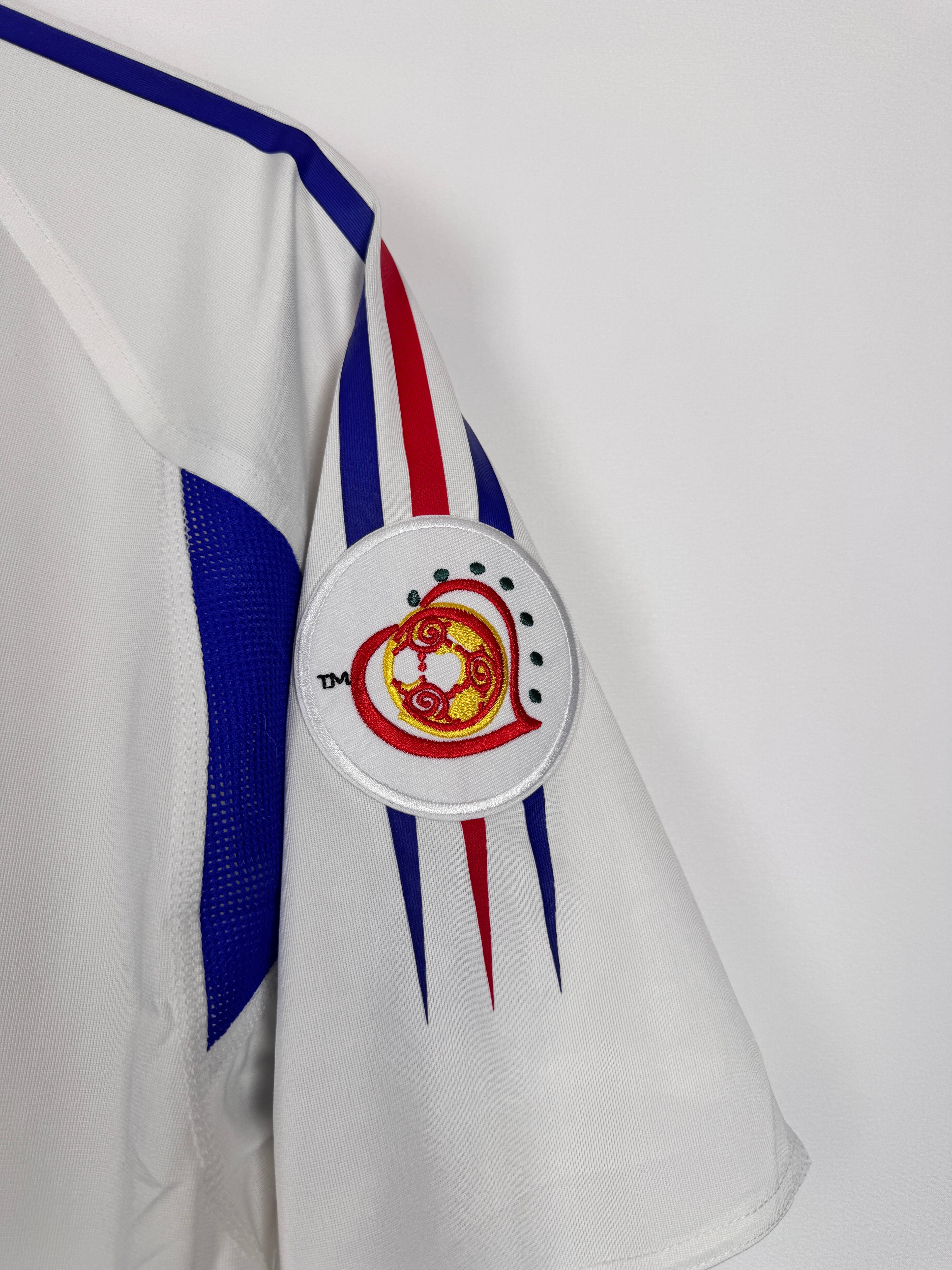 MAILLOT DE FOOTBALL ÉQUIPE DE FRANCE 2004 EXTÉRIEUR - ZINÉDINE ZIDANE #10 (M)