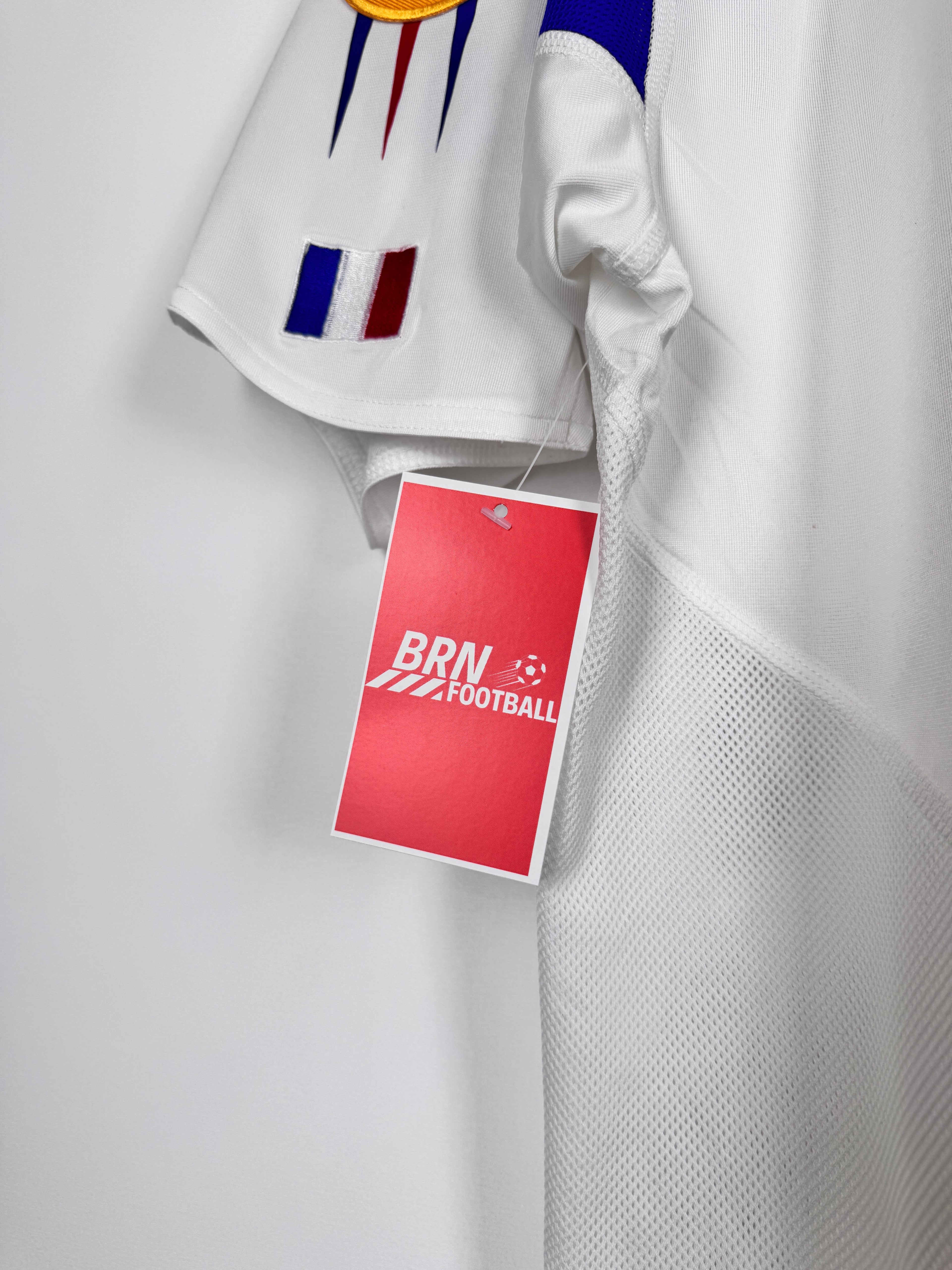 MAILLOT DE FOOTBALL ÉQUIPE DE FRANCE 2004 EXTÉRIEUR - ZINÉDINE ZIDANE #10 (M)