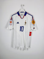 MAILLOT DE FOOTBALL ÉQUIPE DE FRANCE 2004 EXTÉRIEUR - ZINÉDINE ZIDANE #10 (M)