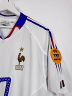 MAILLOT DE FOOTBALL ÉQUIPE DE FRANCE 2004 EXTÉRIEUR - ZINÉDINE ZIDANE #10 (M)